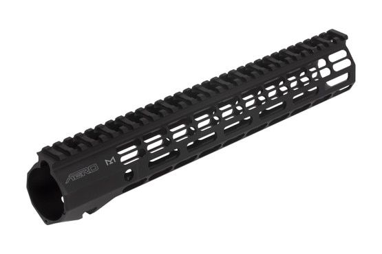 The Aero Precision 12 inch R-ONE free float handguard features a proprietary barrel nut
